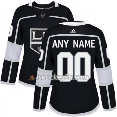 Dame NHL Los Angeles Kings Tilpasset Adidas 2017-2018 Sort Authentic